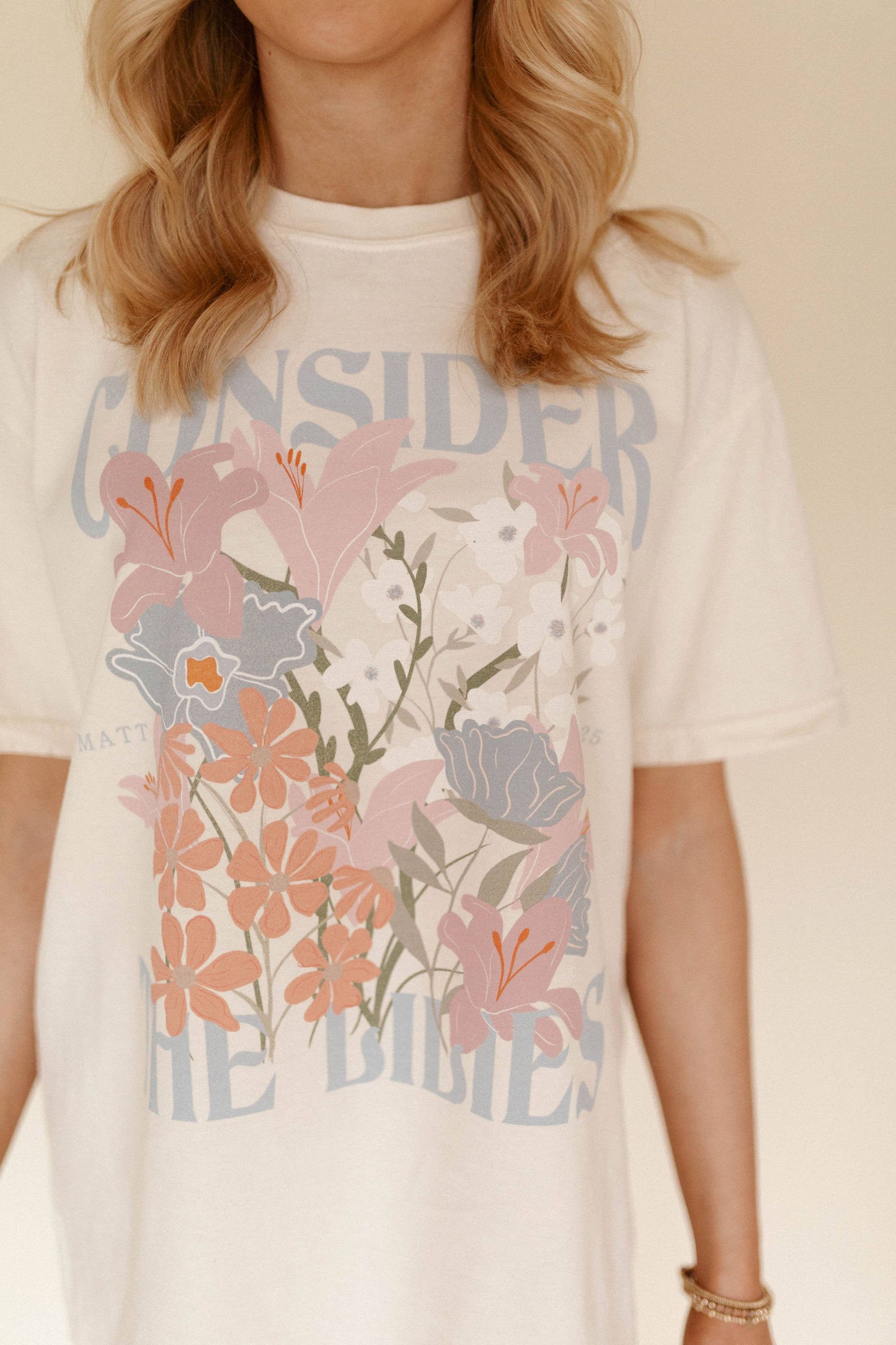 Consider the Lillies - Easter Graphic Tee