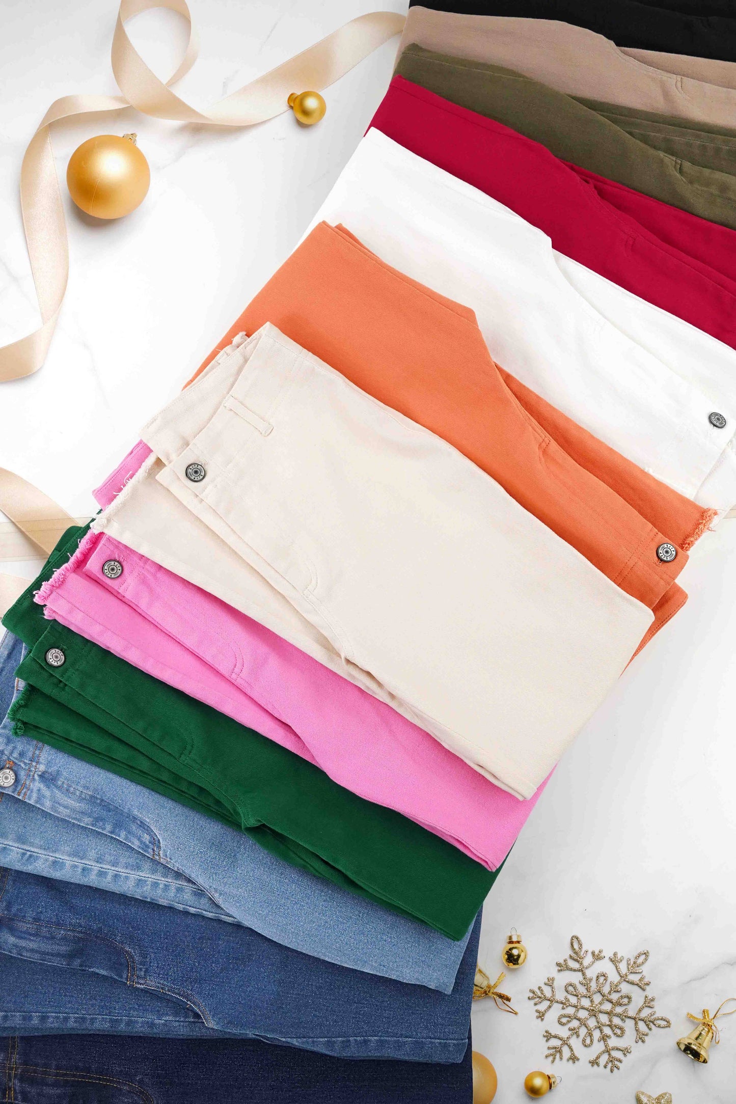 Soft Washed Stretchy High Waisted Flare Pants