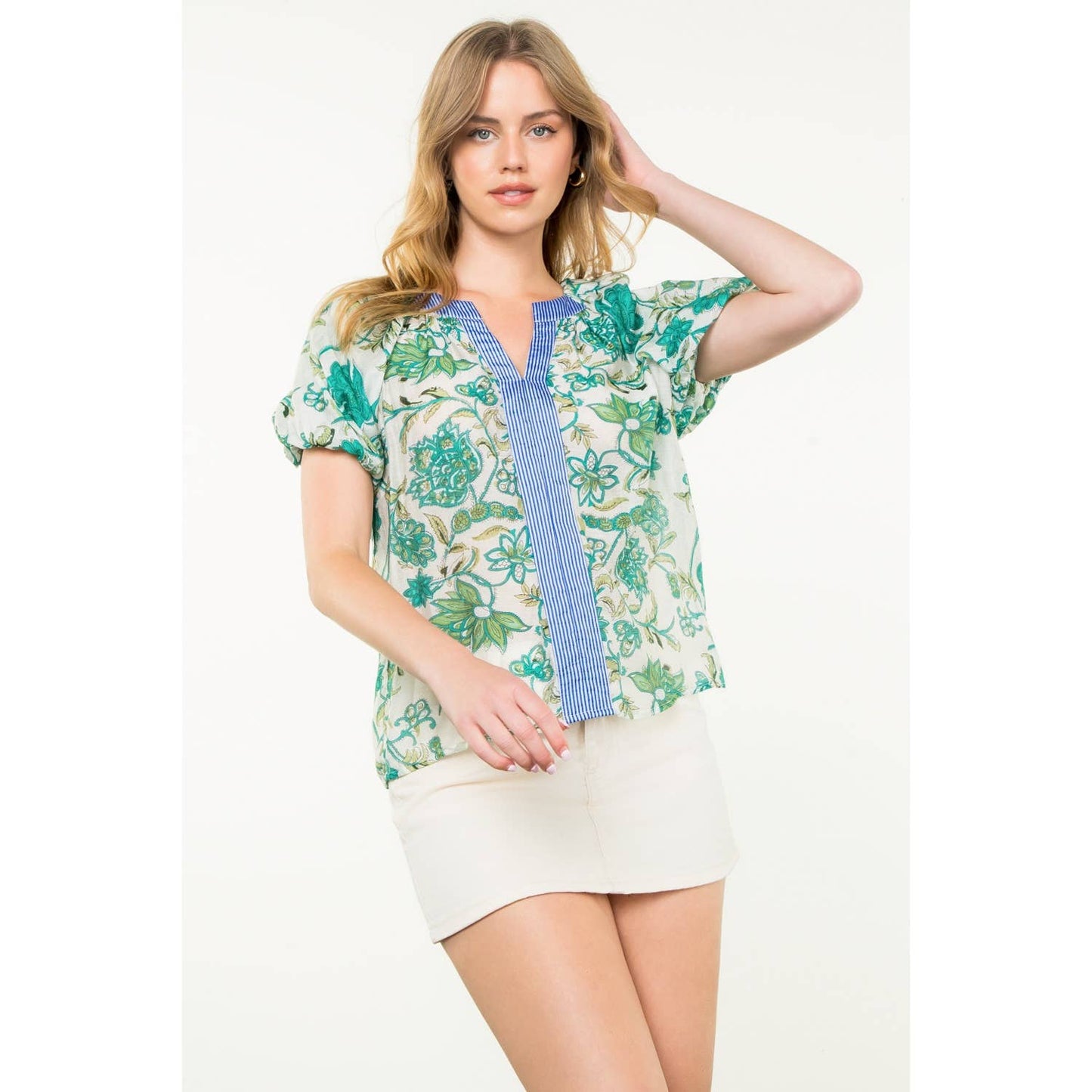 Floral Print Top
