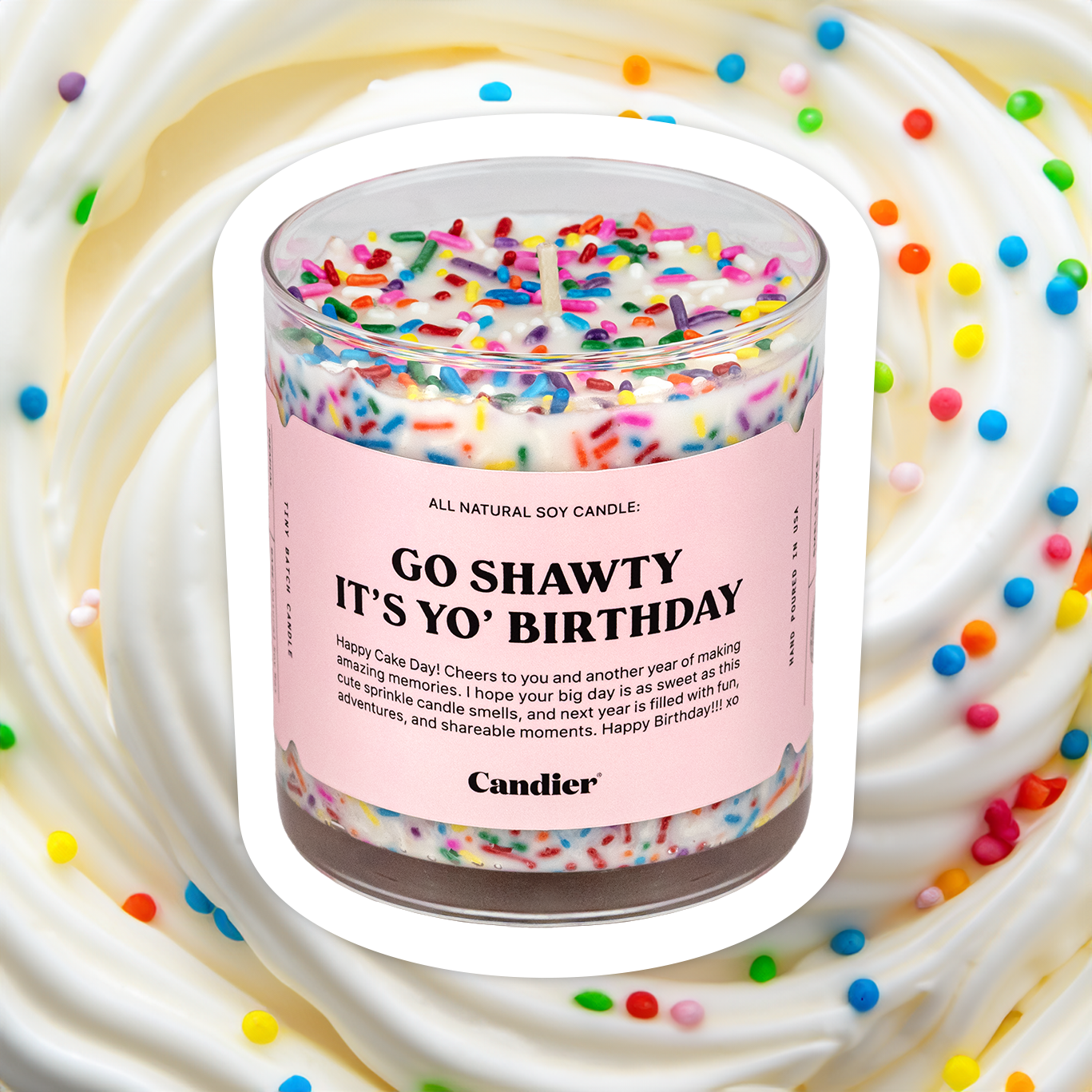 Candier Birthday Cake Candle