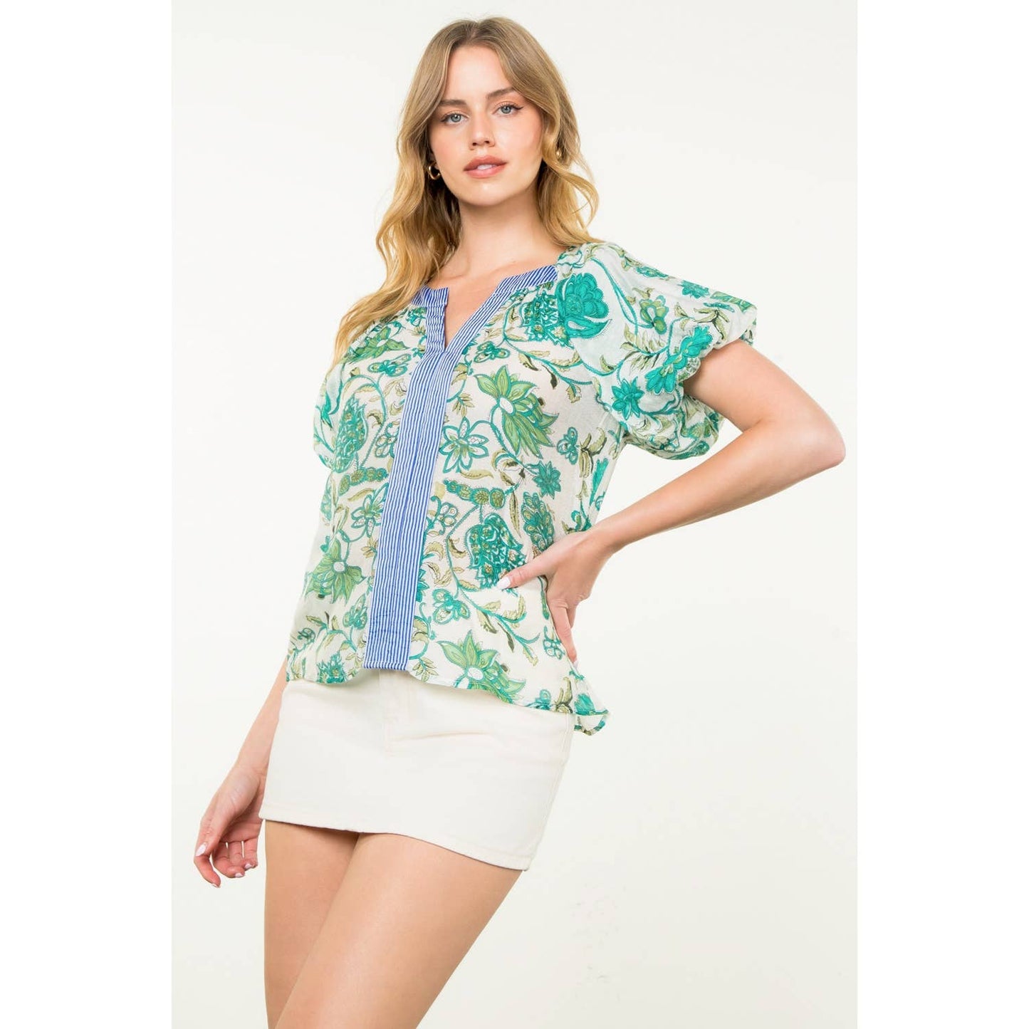 Floral Print Top