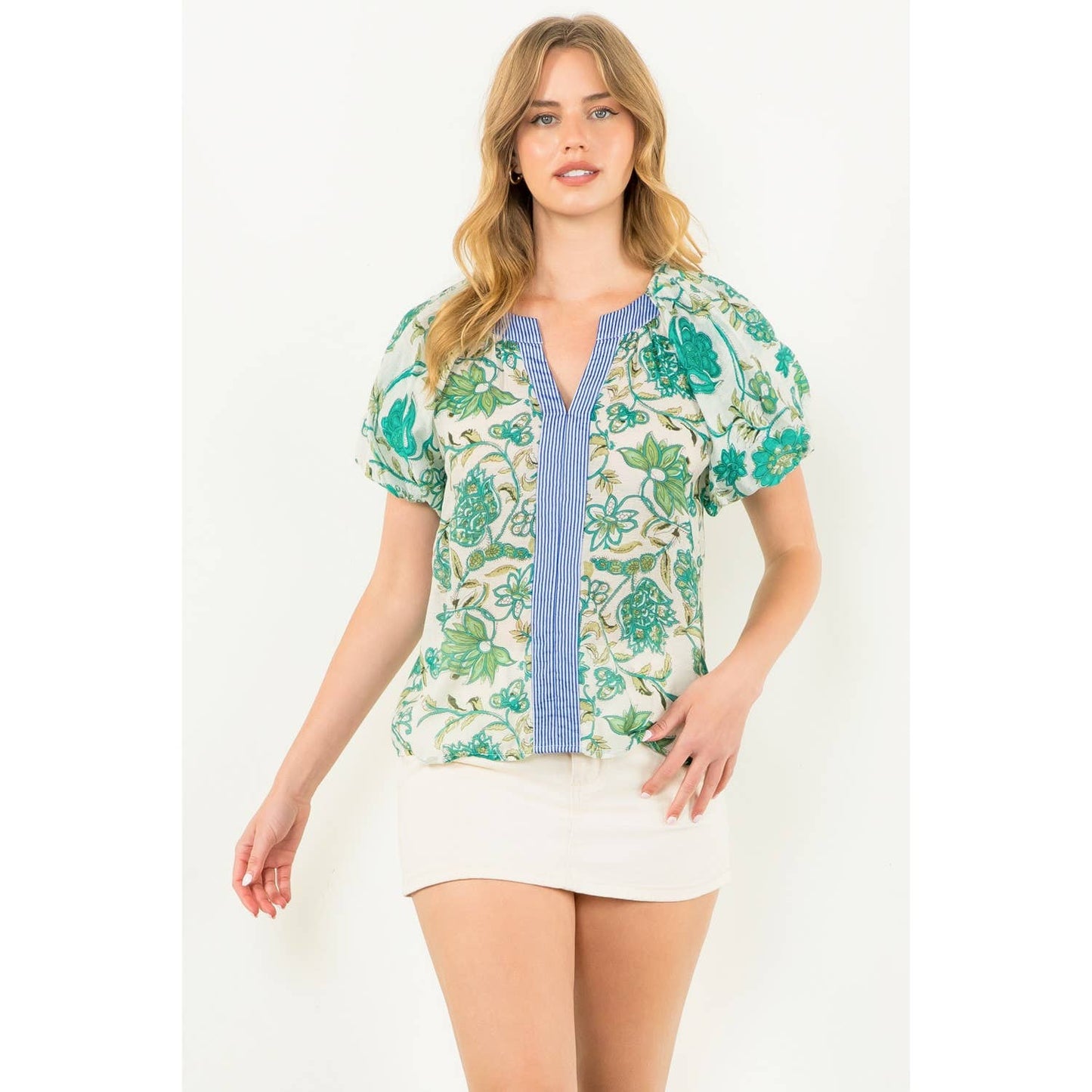Floral Print Top