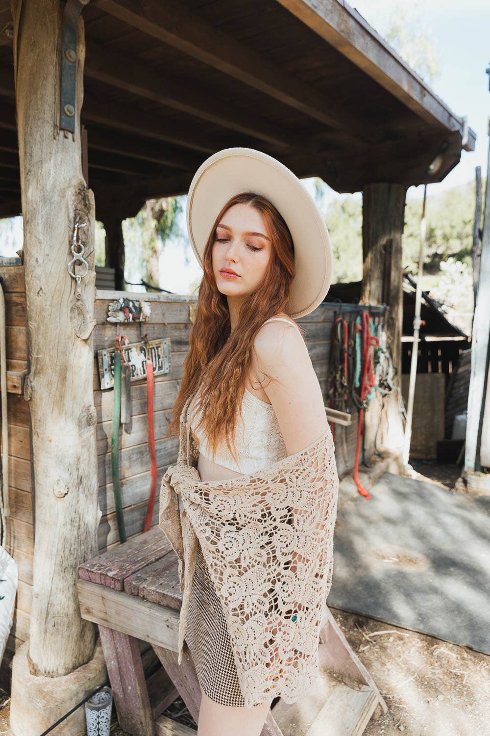 Crochet Floral Petal Kimono Wrap 🌼