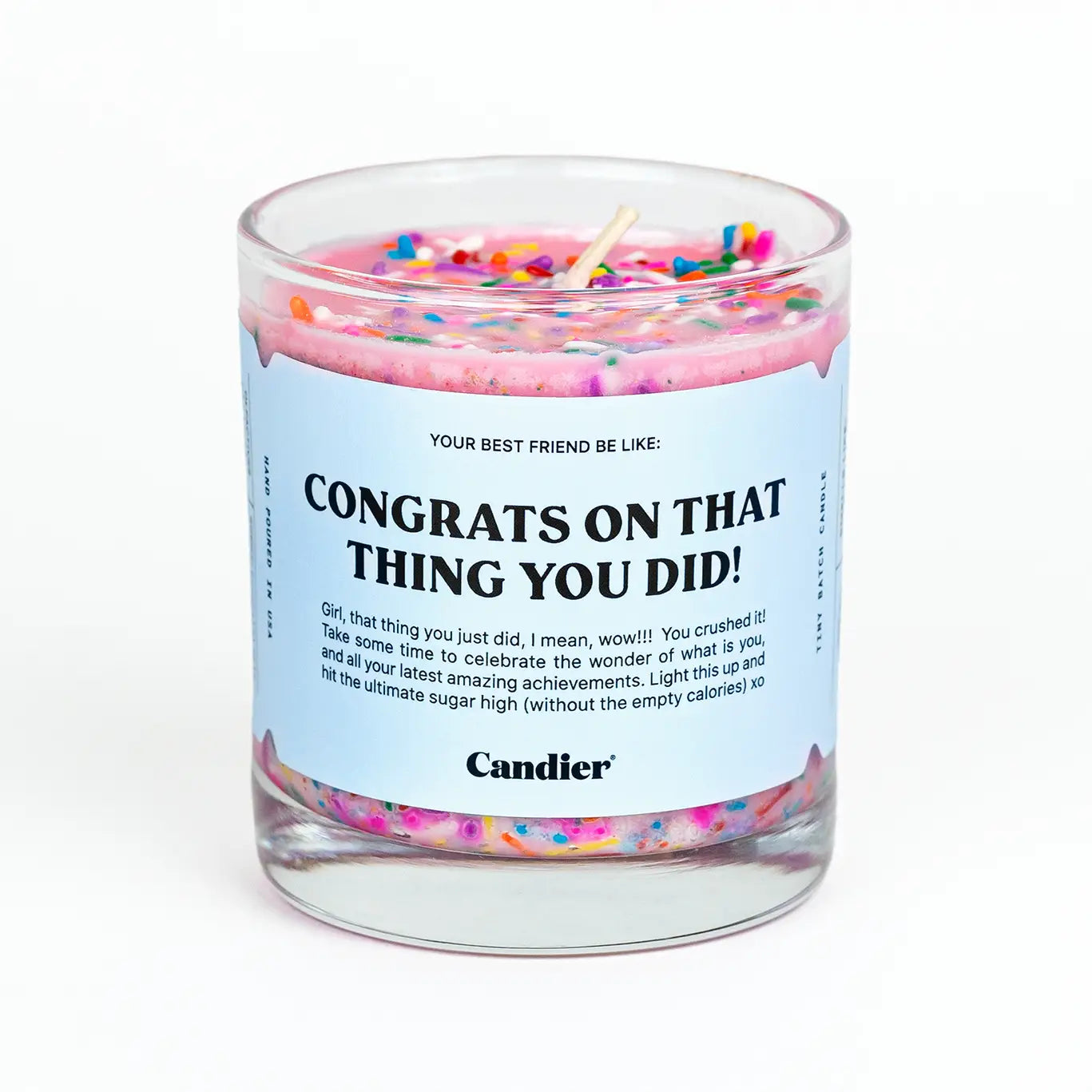 Candier Congrats Candle