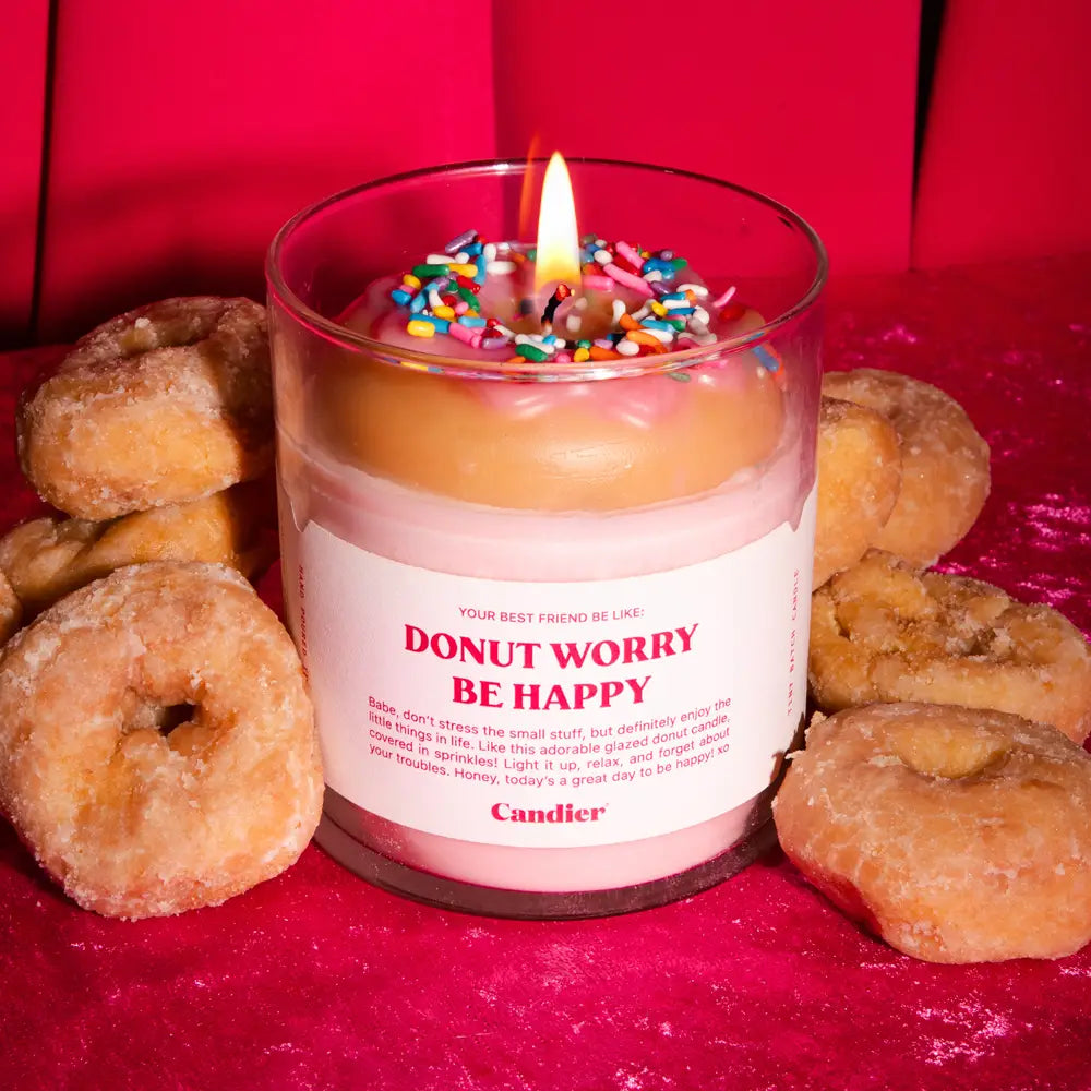 Candier Donut Worry Candle