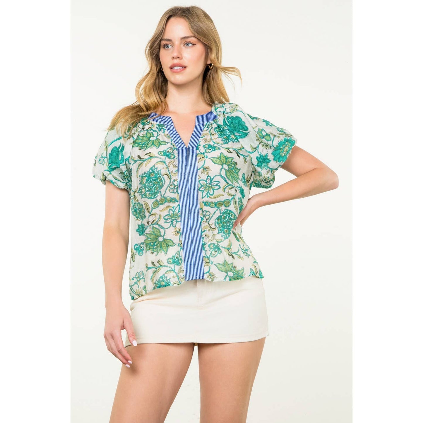 Floral Print Top