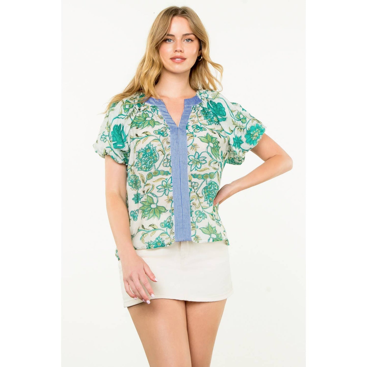 Floral Print Top