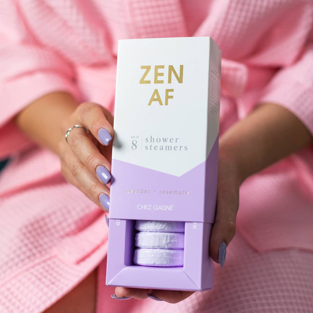 Zen AF - Aromatherapy Shower Steamers - Lavender - Set of 8