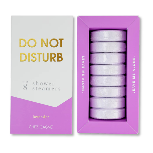Do Not Disturb - Aromatherapy Shower Steamers - Lavender - Set of 8