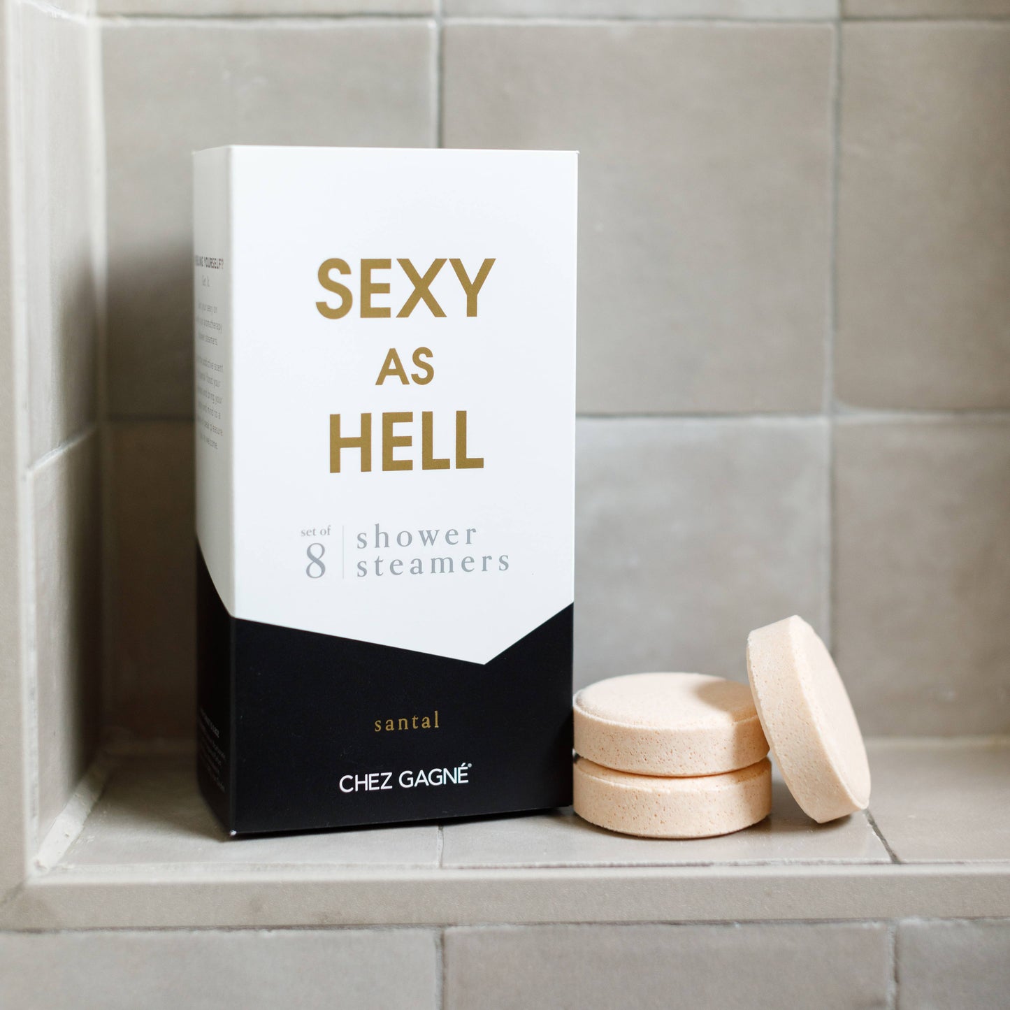 Sexy As Hell - Santal Aromatherapy Shower Steamers